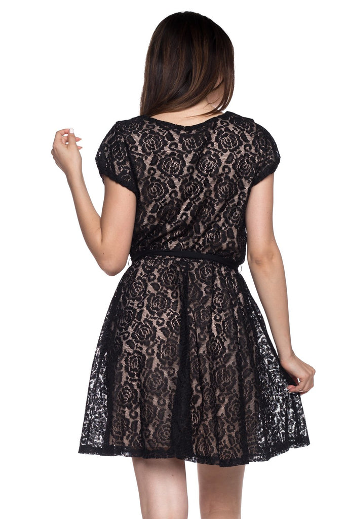 Lace Skater Dress  HailJax