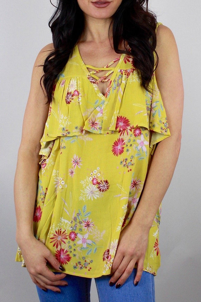 Spring Floral Top