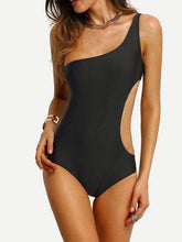 One Shoulder Cutout Monokini
