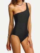 One Shoulder Cutout Monokini