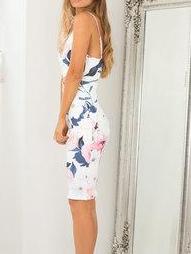 Floral Sheath Dress