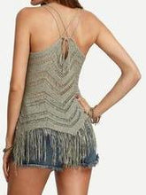 Fringe Knit Cami
