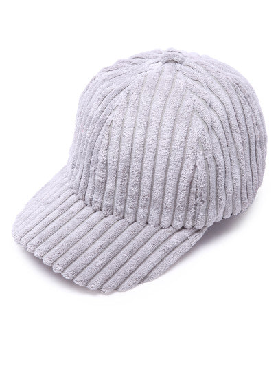 Ribbed Baseball Cap