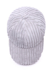 Ribbed Baseball Cap