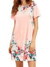 Floral Vintage Print Dress