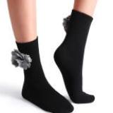 Flowered Pearl Socks