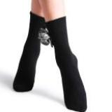 Flowered Pearl Socks