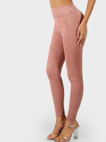 Suede Leggings