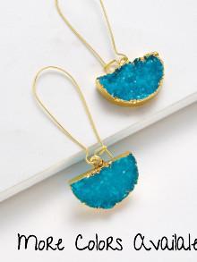 Faux Druzy Earrings