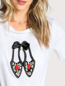 Glam Pumps Tee