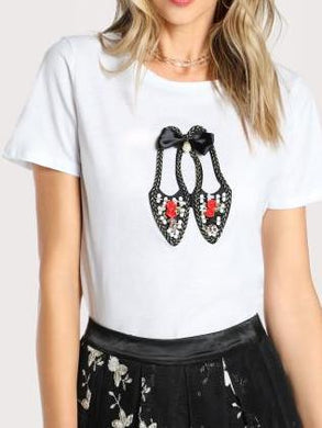 Glam Pumps Tee