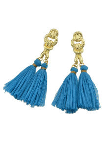 Dual Tasseled Earrings