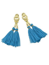 Dual Tasseled Earrings