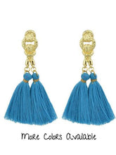 Dual Tasseled Earrings