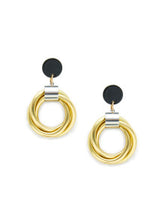Wrapped Ring Earrings