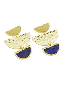 Geo SemiCircle Earrings