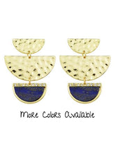 Geo SemiCircle Earrings