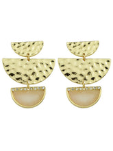 Geo SemiCircle Earrings