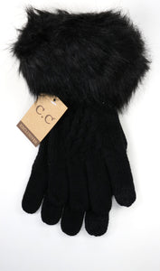 Fur Cuff C.C Gloves