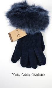 Fur Cuff C.C Gloves