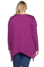 Cold Shoulder Stone Top