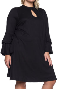 Bell Sleeved Dress