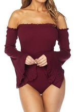 Bell Sleeved Bodysuit