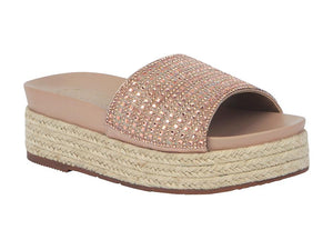 Espadrille Slide Sandals
