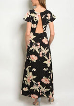 Black Print Maxi