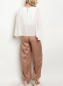 Modest Cape Jumpsuit
