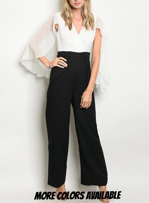 Modest Cape Jumpsuit