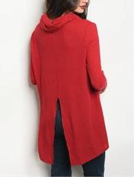 Dramatic Neck Sweater