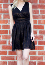 Black and Gold Iridescent