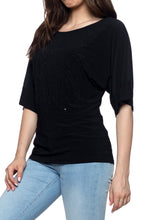 Sequin Embellished Flower Top