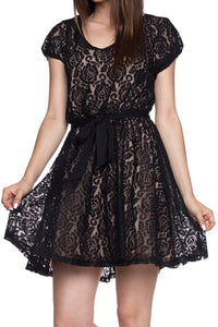 Lace Skater Dress
