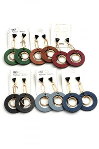 Assorted Double Hoop Earrings