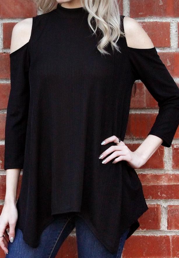 Cold Shoulder Tunic