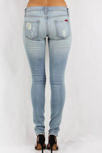 Faded Distressed Jeans