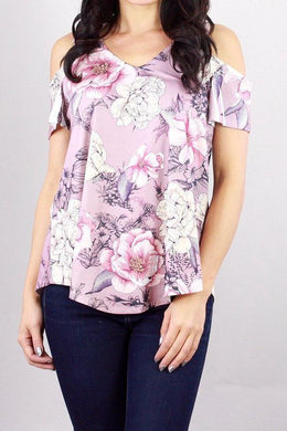 Cold Shoulder Floral