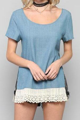 Chambray Blouse