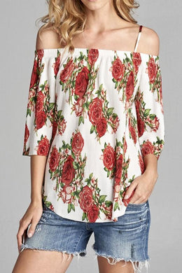 Off Shoulder Floral
