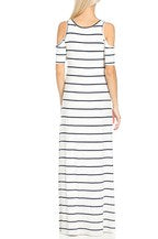 Graphic Face Maxi Dress