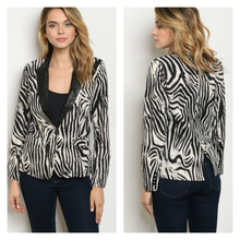 Zebra Blazer