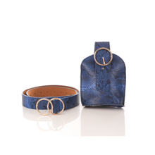 Snake Effect Fanny Belt