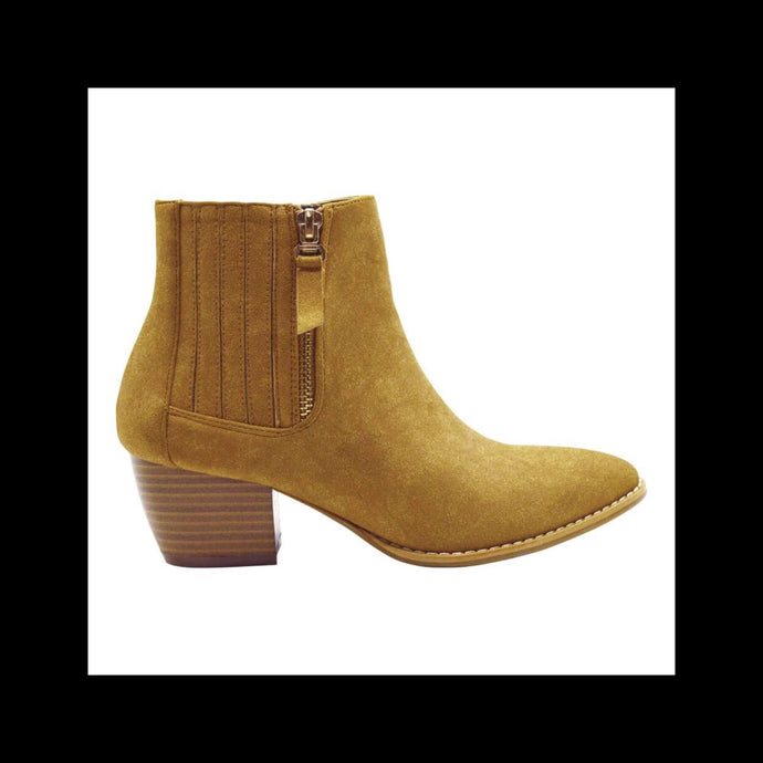 Tan Booties