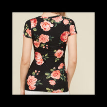 Brushed Floral Tee