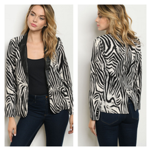 Zebra Blazer