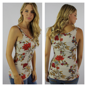 Floral Tank