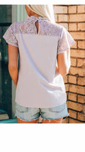 Geo Lace Blouse
