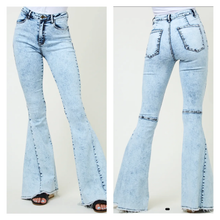 Super Flare Acid Wash Denim